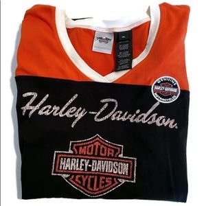 Harley Davidson Women’s Classic Color Block Tee